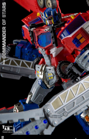 Transform and Rollout TR-02 TR02 Commander of Stars (Transformers Galaxy Force Optimus Prime) Galaxy Convoy 24cm / 9.5mm