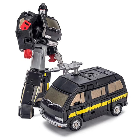 NA NewAge H7B H-7B Riddick ( Black Ironhide ) New Age 8cm / 3"