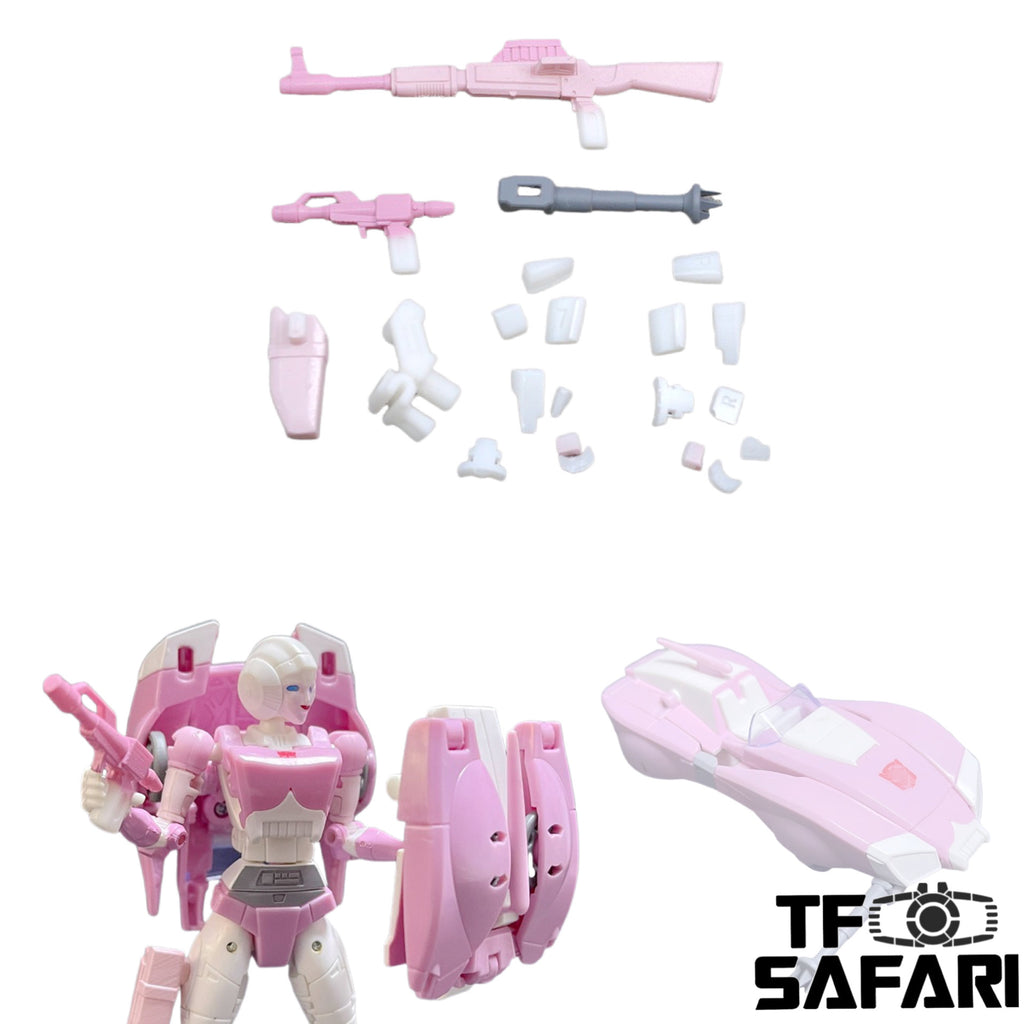 ZX Studio ZX-10 ZX10 Upgrade Kit & Weapon set for Studio Series 86 SS86 Arcee Upgrade Kit (Painted)