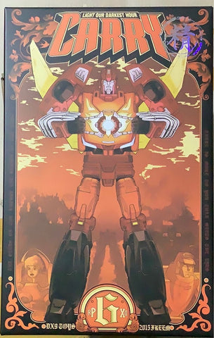 DX9 Toys D-06M D06M Carry (Not Hot Rod Rodimus) Metallic Painting Version 24cm