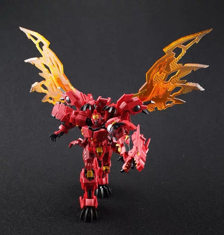 Iron Factory IF EX-42 EX42 Heatdeath BW2 Red Dragon (Transmetal 2 Megatron) 12cm / 4.75‘