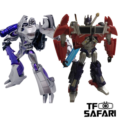 APC Toys APC001 / APC004 Charger & Dark Master ( 1:1 TFP Optimus Prime & Megatron Voyage Class ) 20cm / 8"