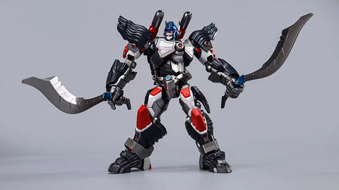 4th party No Brand NB CS-01 CS01 Double-blade Warrior (KO Flame Toys Optimus Primal, Furai Models) 15.5cm / 6"