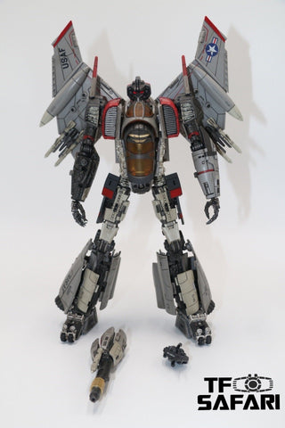 【Loose Pack】Mechanical Alliance SX-01 SX01 Thunder Warrior ( Bumblebee Movie Blitzwing) 27cm / 10.5cm