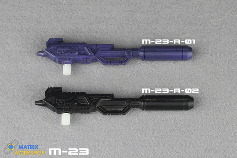 Matrix Workshop M23 M-23 for WFC Siege Astrotrain Weapon Set Upgrade Kit