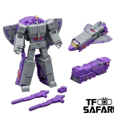 MFT MechFansToys Mech Soul Mechanic Studio MS-18C MS18C Steel Ambition Iron Sky (Astrotrain) Collector Version Mech Fans Toys 12cm / 4.5"