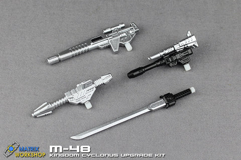 Matrix Workshop M-48 M48 Weapon set for WFC Kingdom Cyclonus Upgrade Kit (Painted)