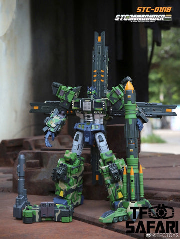 TFC Toys STC-01NB  STC01NB ST Supreme Tactical Commander Rolling Thunder (Optimus Prime) Nuclear Blast version 29cm / 11.5"