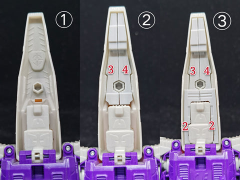 Ratchet Studio ROS-019 ROS019 Gap Fillers for Titans Return Galvatron Upgrade Kit