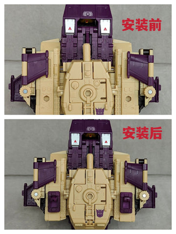 Superman Studio SPS11 SPS11 Upgrade Kit (Landing wheels / Missile Lanchers) for WFC Legacy Blitzwing Upgrade Kit