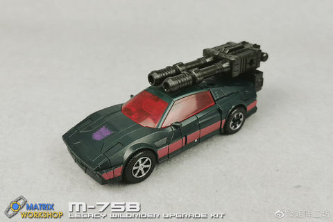 Matrix Workshop M75B M-75B Weapon set  for Generations Legacy Deluxe Wildrider Upgrade Kit