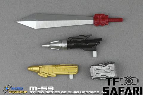 Matrix Workshop M59 M-59 Upgrade Kit for Studio Series 86 SS86 Slag Dinobot Weapon Set Upgrade Kit