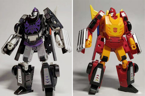 Shockwave Lab SL-58 / SL-59 SL58 / SL59 Hip and Shoulder Upgrade Parts for POTP Power of the Prime Rodimus Prime / Rodimus Unicronus Upgrade Kit