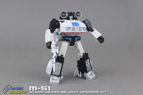 Matrix Workshop M-51 M51 Weapon set for Studio Series 86 Deluxe Jazz Upgrade Kit (Painted)