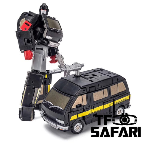 NA NewAge H7B H-7B Riddick ( Black Ironhide ) New Age 8cm / 3"