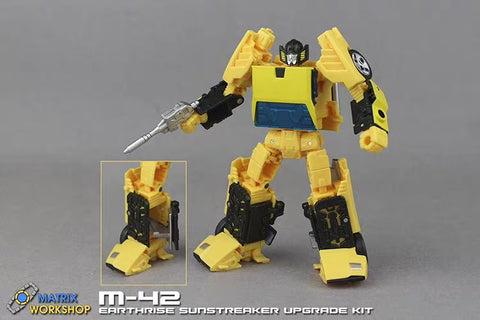 Matrix Workshop M-42 M42 Upgrade kit for WFC Earthrise Sunstreaker / Spin out / Cordon Upgrade Kit (Painted)