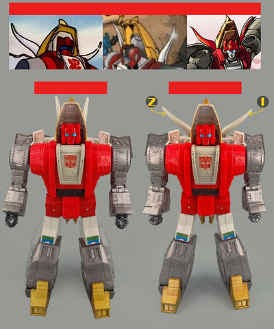 Go Better Studio GX36 GX-36 Gap Fillers for Studio Series 86 SS86 Slag Dinobot Upgrade Kit