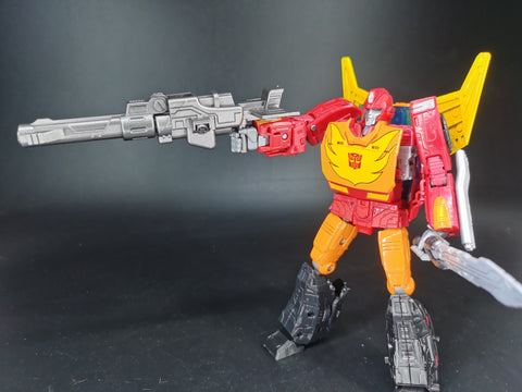 BDT Studio BDT-27 BDT27 Laser Rifle for Studio Series SS86 Rodimus Prime  Upgrade Kit