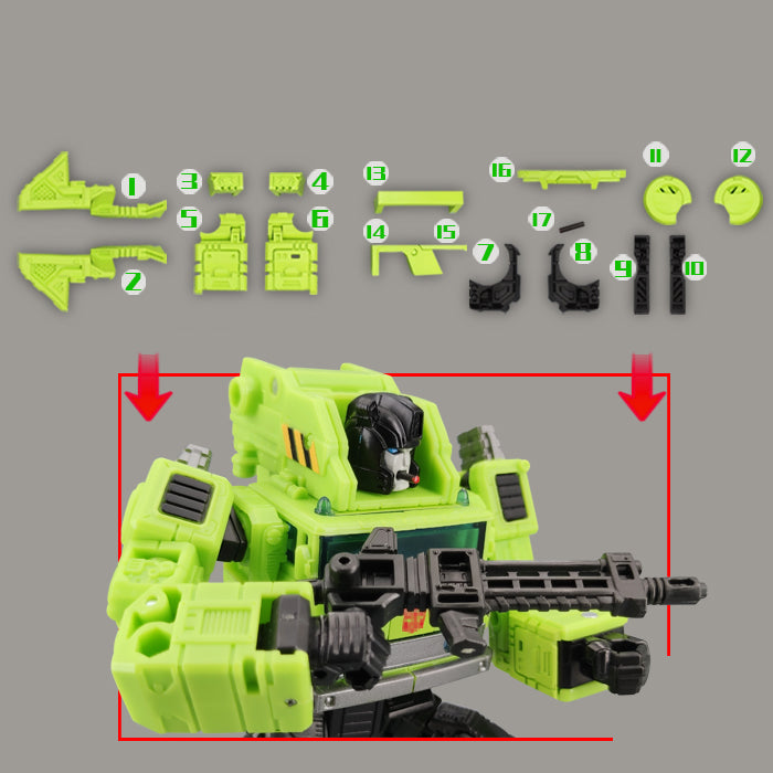 Go Better Studio GX-06C GX06C Uptrade Kit for Legacy