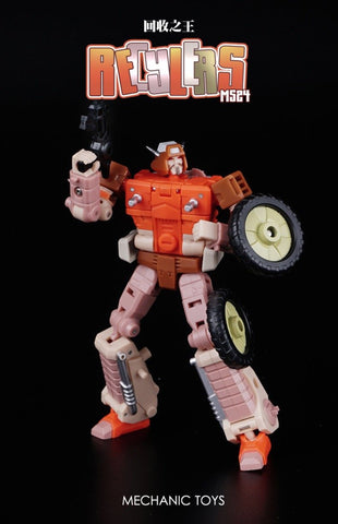MFT MechFansToys Mech Soul MS-24 MS24 Recyclers (Wreck-Gar) Mech Fans Toys 10cm / 4"