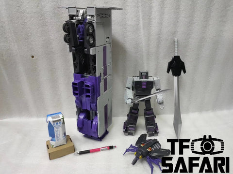 DX9 Toys D14 D-14 Capone, Atilla（Motormaster Wildrider, Stunticons, Menasor）24cm / 9.5"