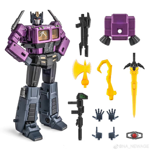 NA NewAge H27P H-27P Slaughter (Shattered Glass Optimus Prime) New Age 11cm / 4.3"