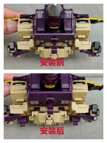 Superman Studio SPS11 SPS11 Upgrade Kit (Landing wheels / Missile Lanchers) for WFC Legacy Blitzwing Upgrade Kit