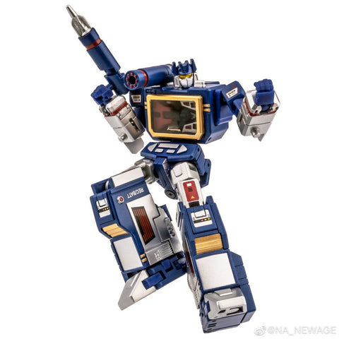 NA NewAge H21EX H-21EX Scaramanga ( Soundwave ) Toy Color 4 in 1 pack Toy Color Version New Age 9cm / 3.5"