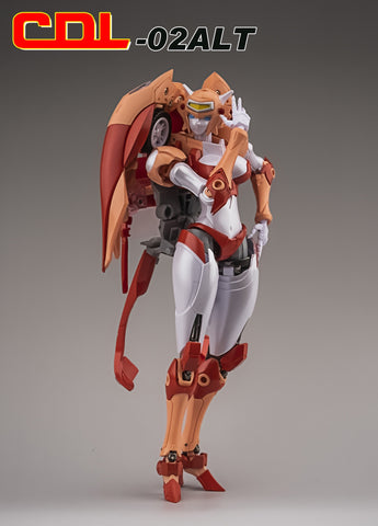 CDL02 CDL-02 ALT (G1 Style Elita One, Repainted Big Fire Bird Nicee) 19cm / 7.5"