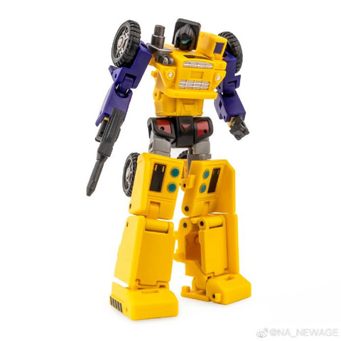 NA NewAge H34Y H-34Y Hephaestus (Devastator) Yellow Version G2 Version 7 in 1 set New Age