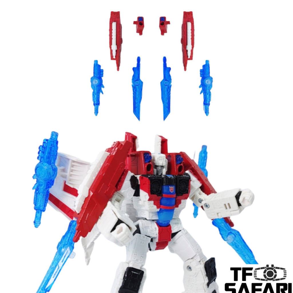 115 Workshop YYW-16 YYW16 Weapon set for Generations Voyager Shattered Glass Starscream Upgrade Kit