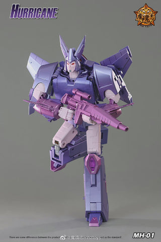 4th Party MHZ Toys MH01 MH-01 Hurricane Not FT39 Quietus (Cyclonus MP size)  28cm / 11"