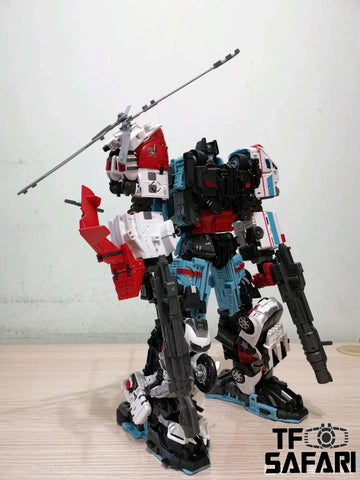 Yes Model Combiner Defensor (Oversized MTCM MTCM-04 Guardia ) Full Set 5 in 1