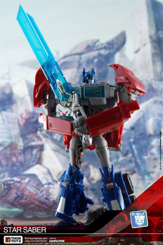 Dr.Wu DW-TP08 Star Saber Blue ( for TFP Optimus Prime ) Dr Wu Upgrade Kit