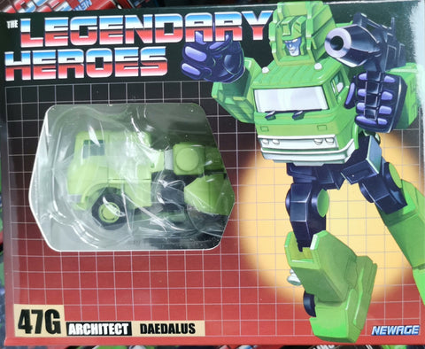 NA NewAge H-47G H47G Daedalus (Grapple, Road Hauler) Green Version New Age 9.8 cm / 3.85“