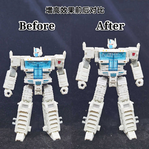 Ratchet Studio ROS-015W Gap Filler and Leg Extensions for WFC Siege Ultra Magnus (Original White Version)Upgrade Kit