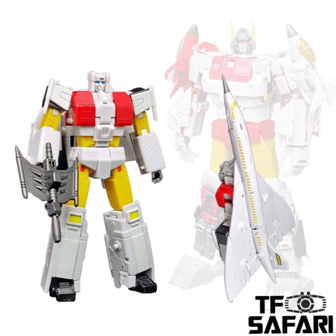 Zeta Toys ZC-03 ZC03 Silver Arrow (Silverbolt, Superion) 10cm / 4“