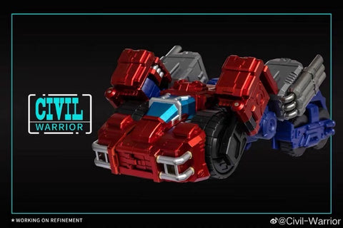 Civil Warrior CW-01 CW01 General Grant (Dreamwave The War within OP Optimus Prime ) 25cm / 10mm