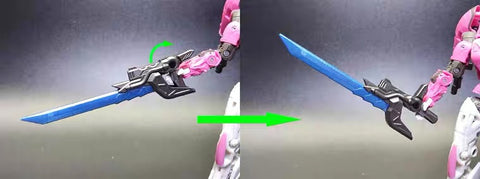 BDT Studio  BDT-41 BDT41 Weapon Kit（Double Laser Blade）for Studio Series Bumblebee Moie Arcee Upgrade Kit