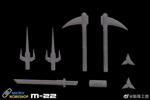 Matrix Workshop M22 M-22 WFC Siege Deluxe Nightbird Weapon Set Upgrade Kit