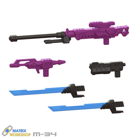Matrix Workshop M34 M-34 WFC Earthrise Arcee Weapon Set Upgrade Kit