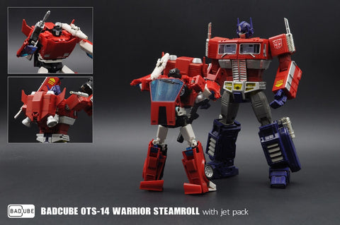 BadCube BC OTS-14 OTS14 Warrior Steamroll (Sideswipe) 18cm / 7"