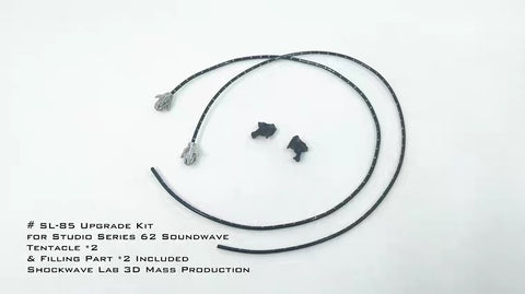 Shockwave Lab SL-85 SL85 Tentacles & Gap Fillers for Studio Series SS62 Soundwave Upgrade Kit