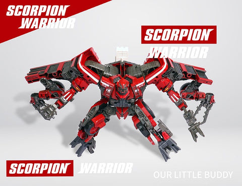Mechanical Alliance Mechanical Team MT-07 MT07 Scorpion Warrior (Oversized Studio Series Overload ROTF Devastator )