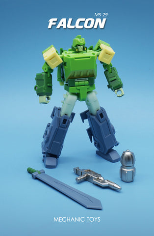 MFT MechFansToys Mechanic Toys Mech Soul MS-29 MS29 Falcon (Springer) Mech Fans Toys 10cm / 4"