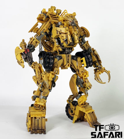 Devil Saviour (BombusBee) DS-05 Landslip of Trouble Maker ( Scrapper of ROTF Devastator Constructicons) 18cm / 7"