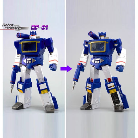 Robot Paradise RP-01 RP01 Acoustic Wave ( Soundwave, Fans Toys FT-02) 23cm / 9"