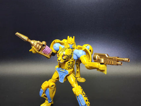 BDT Studio  BDT-09 BDT09A/B/C/D Gut Gun & Tail Gun for WFC Kingdom Legacy Netflix Cheetor / Shadow Panther Upgrade Kit
