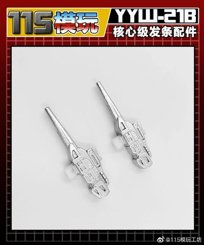 115 Workshop YYW-21 YYW21 Weapon set for WFC Kingdom Rewind & Eject (Cassette Warriors for Blaster) Upgrade Kit