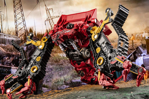 Mechanical Alliance Mechanical Team MT-01 MT01 Bulldozer (Rampage) MT-04 MT04 Crane（Hightower) (Oversized Studio Series ROTF Devastator )